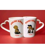 Peanuts Snoopy Hawaii Puliki Kaua Honi Kaua Hug Me Kiss Me Cup Mug Set *... - $470.66 CAD