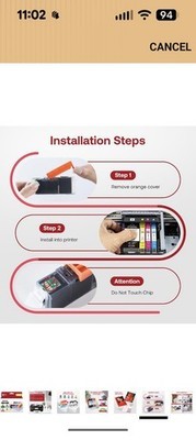5 Color Pack High Yield Replacement for Canon 280 281 Ink Cartridges Item image 6