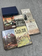 Civil War Book Lot of 7 Hardcover Midshipmen Navy Confederate Chancellor... - $39.59