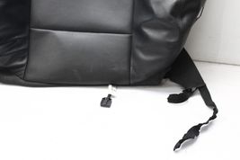 2009-2012 BMW 750Li 740i F01 FRONT RIGHT UPPER SEAT LEATHER COVER BLACK H0744 image 4