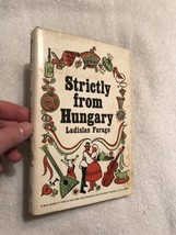 1962 Strictly From Hungary By: Ladislas Farago Vintage Hard Cover Comedy Book - £15.77 GBP