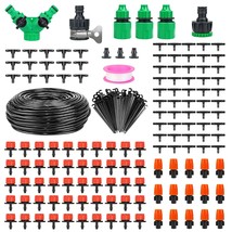 164Ft Drip Irrigation System Kit, 200 Pcs Diy Garden Watering System Aut... - £24.60 GBP