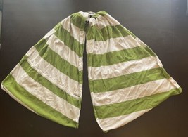 Baby K&#39;Tan  Wrap Baby Carrier Large Green White Stripe Original Cotton N... - £8.41 GBP