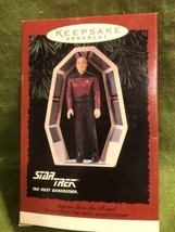 Hallmark Keepsake Star Trek:Tng Ornament Jean-Luc Picard 1995 Mint Nip - £35.52 GBP