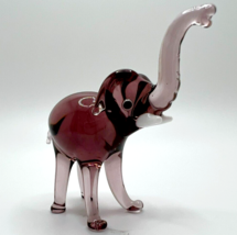 New!! Murano Glass Handcrafted Unique Size 2 Lovely Elephant Figurine, Glass Art - £22.09 GBP