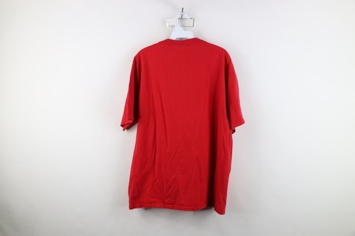 Vtg 90s Mens Large Faded Spell Out University of Cincinnati Heavyweight T-Shirt Item image 10