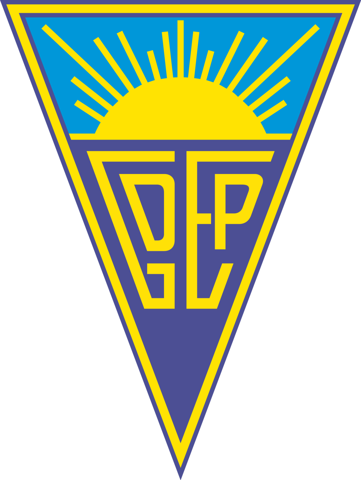 GD Estoril Praia Portugal Football Badge Iron On Embroidered Patch - $15.99+