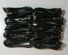 [Lot of 10] Power Cord Well Shin VW-1 10ft SJT WS-002F WS-118 NEMA Plug 125V 10A - £58.68 GBP