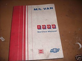 1994 Chevrolet GMC M/L Van Safari Astro Shop Service Repair Manual OEM Factory - £19.46 GBP
