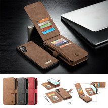For Samsung S20Plus S20 Note 20Ultra Leather wallet FLIP MAGNETIC BACK c... - £67.83 GBP