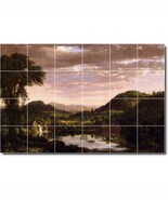 Frederic Church Landscapes Painting Ceramic Tile Mural BTZ01753 - $328.24 CAD+