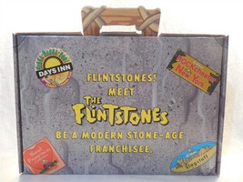 Flintstones 1993 Days Inn Franchisee Cardboard Merchandising Suit Case - £14.34 GBP