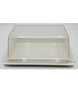 Vintage Tupperware Butter, Cheese, Meat, Keeper  #1634, 1635 Tray Revers... - £11.67 GBP