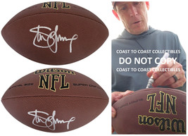 Steve Young San Francisco 49ers Signed NFL Football Exact Proof COA Autographed - £178.11 GBP