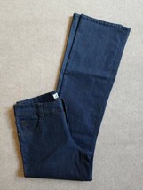 L.e.i. Ashley Trouble Jeans Womens Juniors Size 11? Waist 32 Blue Flared Leg - £18.69 GBP