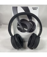 HEADPHONES WIRELESS Bluetooth SBT672BK Black Sharper Image - $277.93 MXN