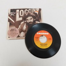 Kenny Loggins Steve Perry Don&#39;t Fight It 1982 Vinyl Single Picture Sleeve Lyrics - £4.65 GBP