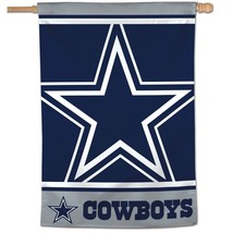 DALLAS COWBOYS 28&quot;X40&quot; MEGA FLAG/BANNER NEW &amp; OFFICIALLY LICENSED - £17.01 GBP