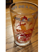 Welch&#39;s Warner Bros.Glass 1974 Wile E. Heads For A Big Finish-Elmer Under - $13.65 CAD