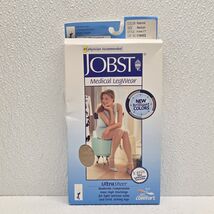 Jobst Ultrasheer 15-20 mmHg Knee High Compression Stockings Medium Natural - $459.71 MXN