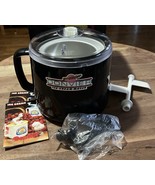 NIB Vintage 80s Donvier Black 1 Quart Ice Cream Maker Desert Maker - €29,75 EUR