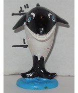 Vintage 1989 Sea World Shamu and his crew Friends SHAMU 2&quot; PVC Figure RA... - $35.13