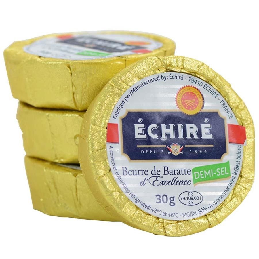 Salted Echire Butter - Minis - 2 cases - 100 x 1.1 oz per case - £313.97 GBP