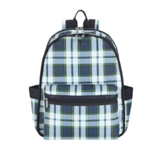 LeSportsac Deep Blue Tartan Route Backpack, Fashion Trending Bold Plaid,... - $1,601.04 MXN