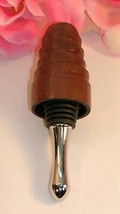 New Hand Crafted / Turned Eastern Walnut Wood Wine Bottle Stopper Great ... - £14.94 GBP