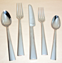 Lenox Archdale 5 Piece Place Setting 18/10 Stainless Flatware Set New - £30.47 GBP