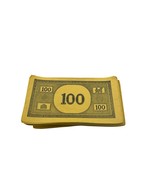 Parker Brothers 1961 Monopoly Money 100&#39;s  Qty 50 - £8.60 GBP