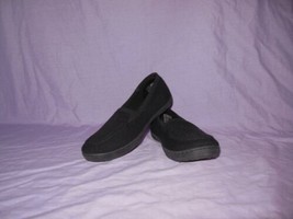 Ladies Bobs by Skechers Black Slip On Shoes 8 Memory Foam - £21.58 GBP