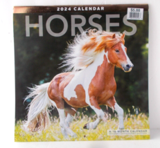 Horses 16 Month Calendar MEAD 2024 12&quot; x 24&quot; - $5.93