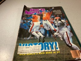 January 19 1987 Sports Illustrated Magazine Denver Broncos New Giants Superbowl - £7.85 GBP