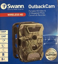 Swann Outback Cam 1080p 12MP motion detection battery Trail hunting camera - £59.31 GBP
