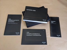 2018 Genesis G80 Owners Manual User Guide Reference Operator Set Book IB... - $34.65 2018 Genesis G80 Owners Manual User Guide Reference Operator Set Book IB... - $34.65