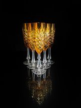 Faberge  Odessa Yellow Gold  Colored Crystal Champagne Flutes  NIB image 14