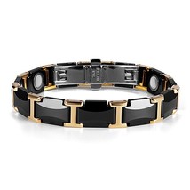 Magnetic Bracelets Health Energy Fashion black Ceramic bracelets bangles Unisex  - £57.22 GBP