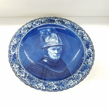 Vintage Delft Blue 781 16.5 Inch &#39;Gouden Helm&#39; Rembrandt Plate - Made in Holland - £114.74 GBP
