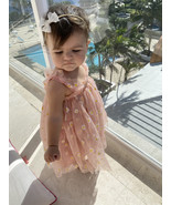 Baby Tulle Dress , Pink Tulle Dress , daisy dress, Princess dress - £27.64 GBP