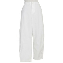 RALPH LAUREN White Stretch Cotton Canvas Slim Crop Chevron Stripe Pants ... - £39.30 GBP