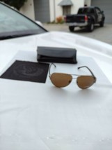 Diesel sunglasses unisex DL0066 14P 60/13 brown lense silver frame - £118.69 GBP