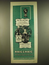 1945 Haig &amp; Haig Scotch Ad - The one and Only - £14.55 GBP