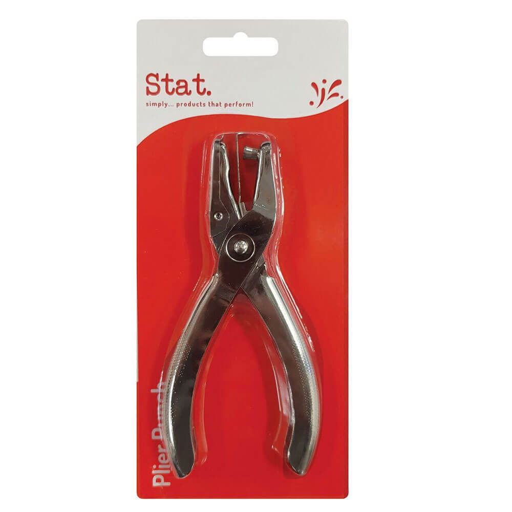 Stat 1 Hole Plier Punch 8 Sheets (Silver) - $25.90
