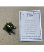 Ganz Lucky Turtle Charm with Token Card nwt - $4.16