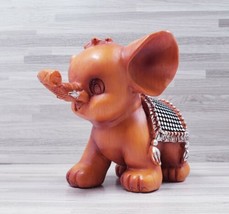 Small Resin 4&quot; Elephant Decorative Figurine - $19.80