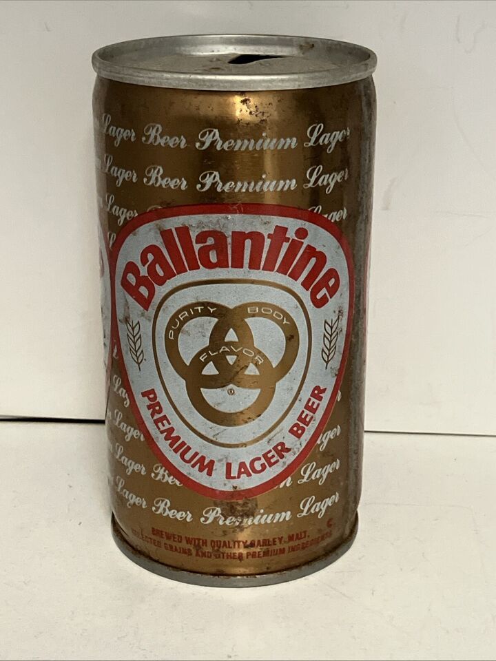 Ballantine Premium Lager Beer Can 12 Oz - $9.85