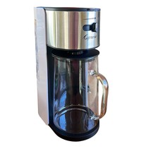 JURA CAPRESSO Iced Tea Maker Brewer Model 624.02 Glass Pitcher 80 oz TESTED - £22.59 GBP