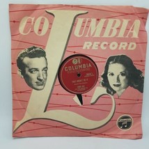 Doris Day Paul Weston That Doesn&#39;t Do It / Domino 10&quot; 78 Columbia 39596 1951 Vg+ - £13.97 GBP