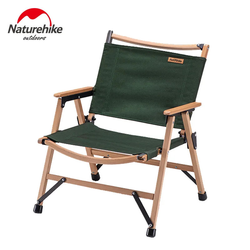 Naturehike Outdoor solid wood folding chair Ultralight portable camping picnic - £166.05 GBP